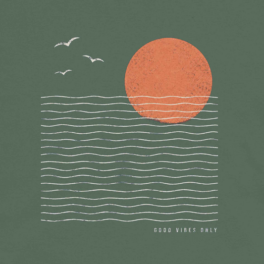 Ocean Waves Short Sleeve Tee