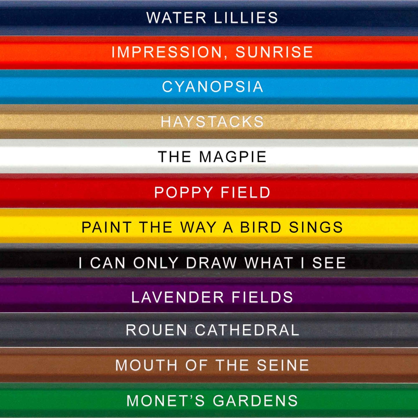Monet Colors Colored Pencil Set