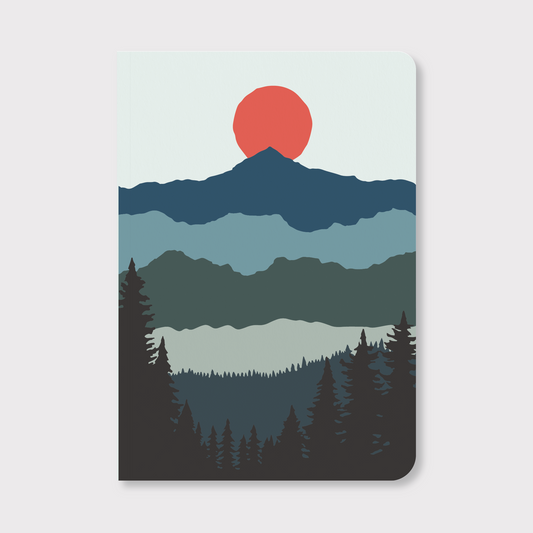 Forest Sun Notebook