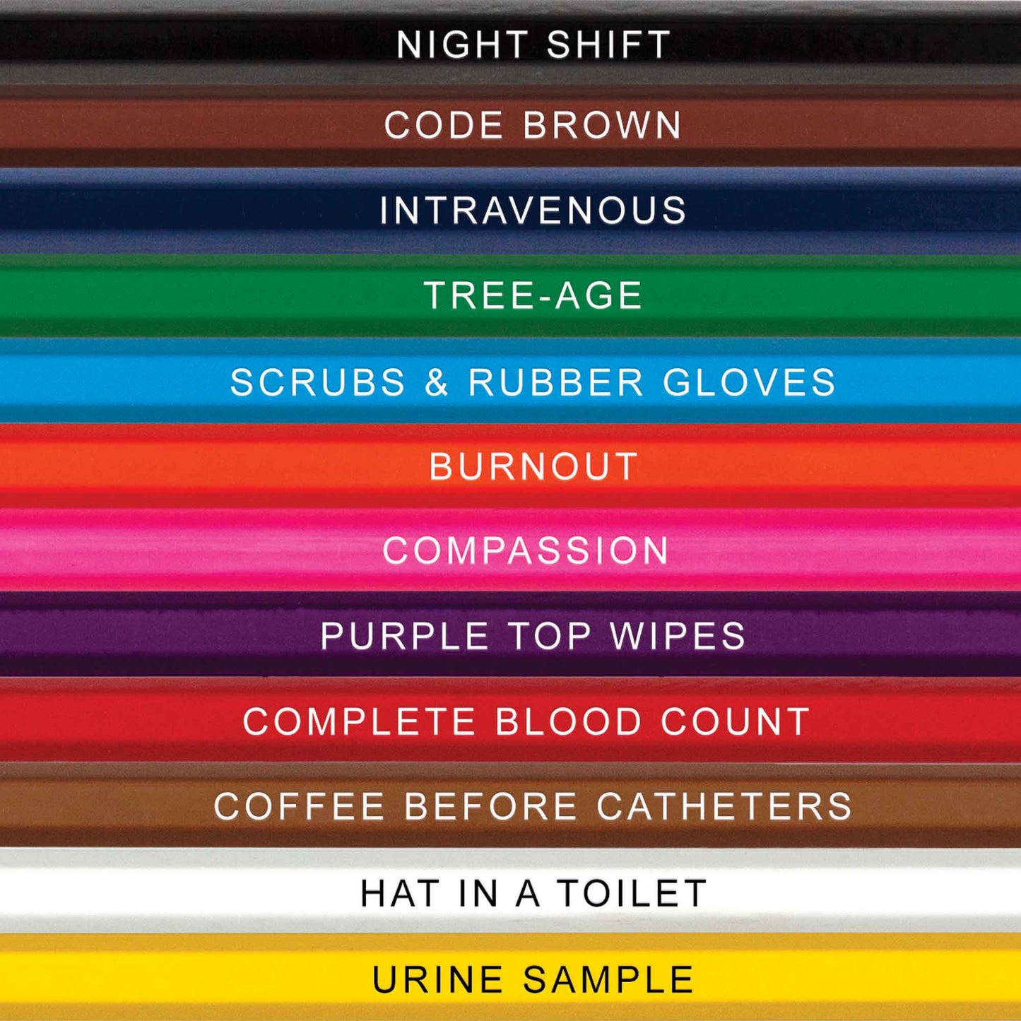Nurse Colors Colored Pencils