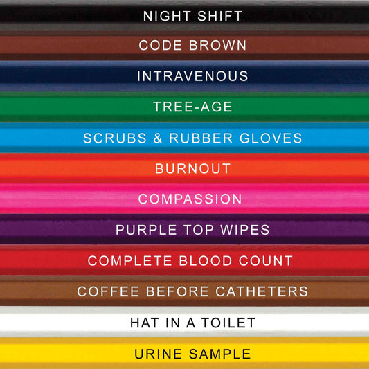 Nurse Colors Colored Pencils