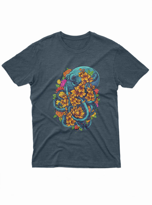 Octopus Floral Tee