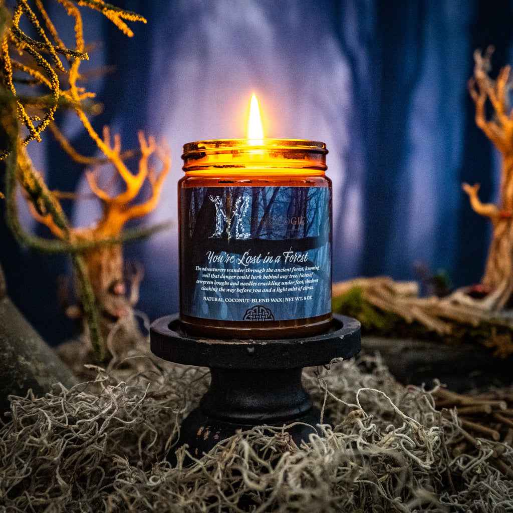 You're Lost in a Forest - Fantasy Candle