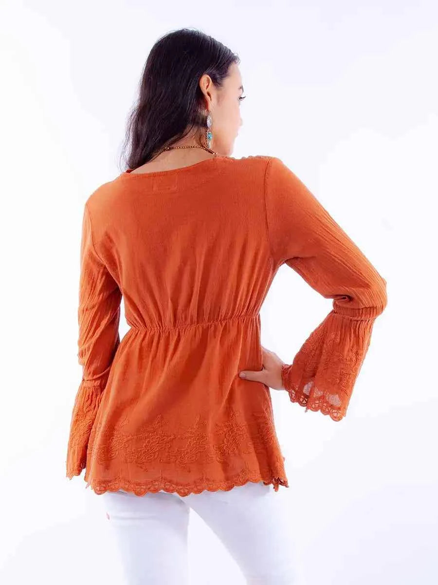 Scully Cantina Blouse (PSL-221) - Women's Shirt