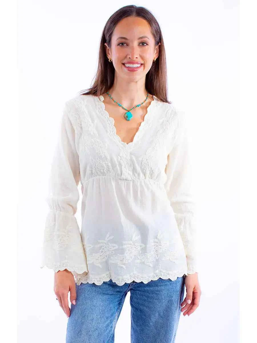 Scully Cantina Blouse (PSL-221) - Women's Shirt