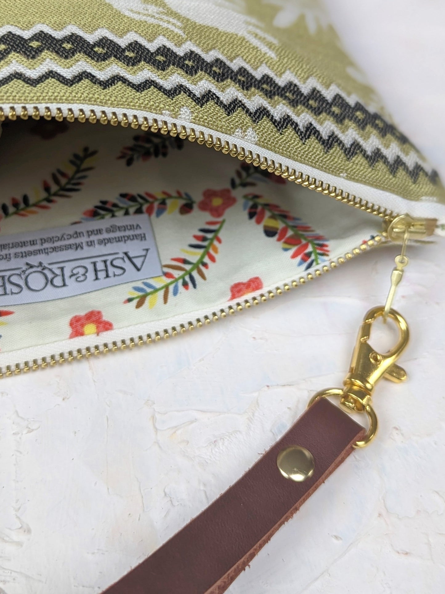 Folk Life Wristlet Purse