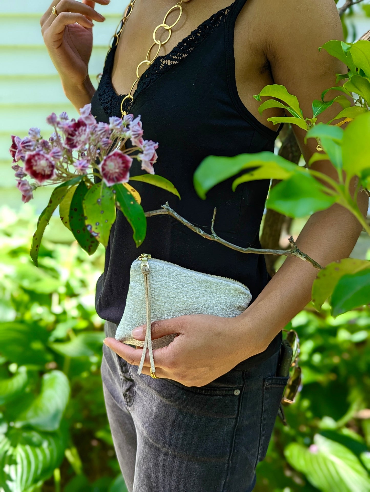 Arianell Mini Metallic Clutch