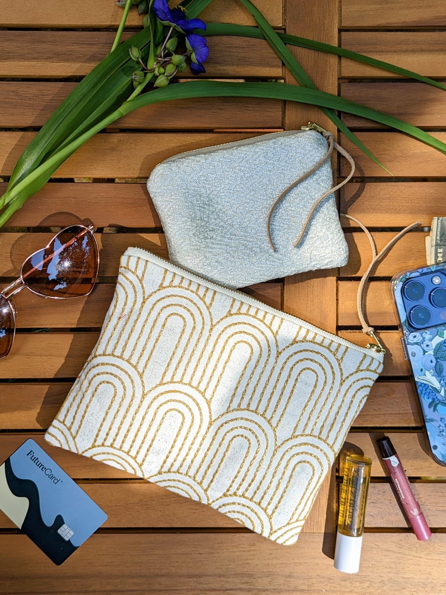 Arianell Mini Metallic Clutch