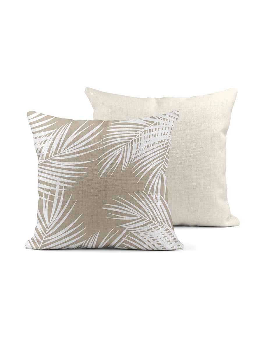 Palm Tan Pillow, College Student Gift, Mother's Day Gift, Christmas Gift