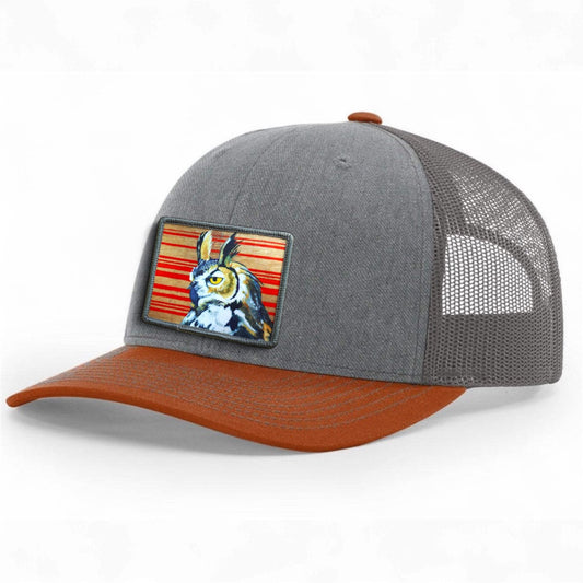 Grey/Terracotta Trucker