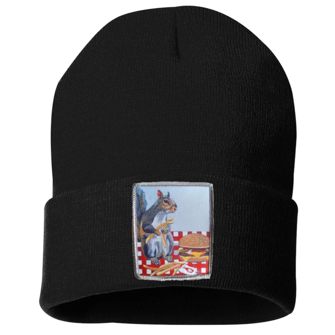 Squirrel Burger Beanie
