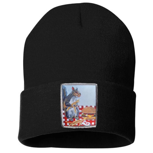 Squirrel Burger Beanie