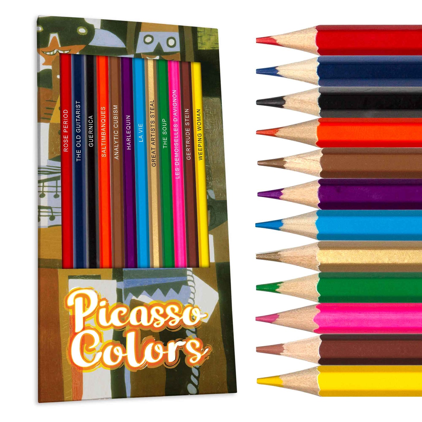 Picasso Colors Colored Pencil Set
