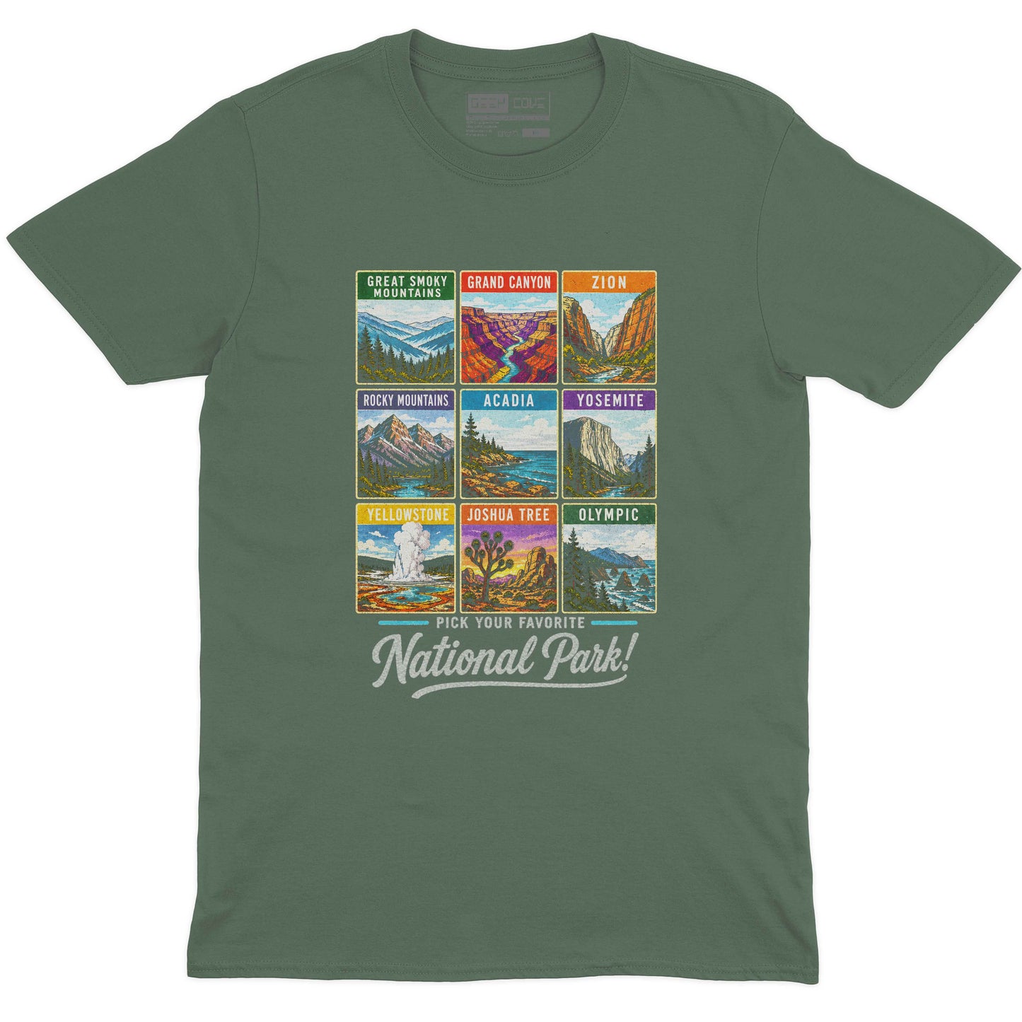 National Parks Short Sleeve Tee