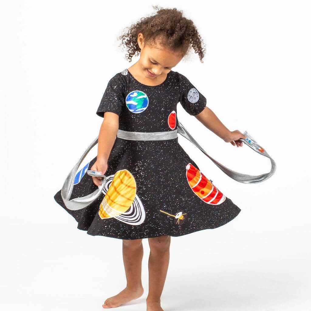 Solar System Busy Dress