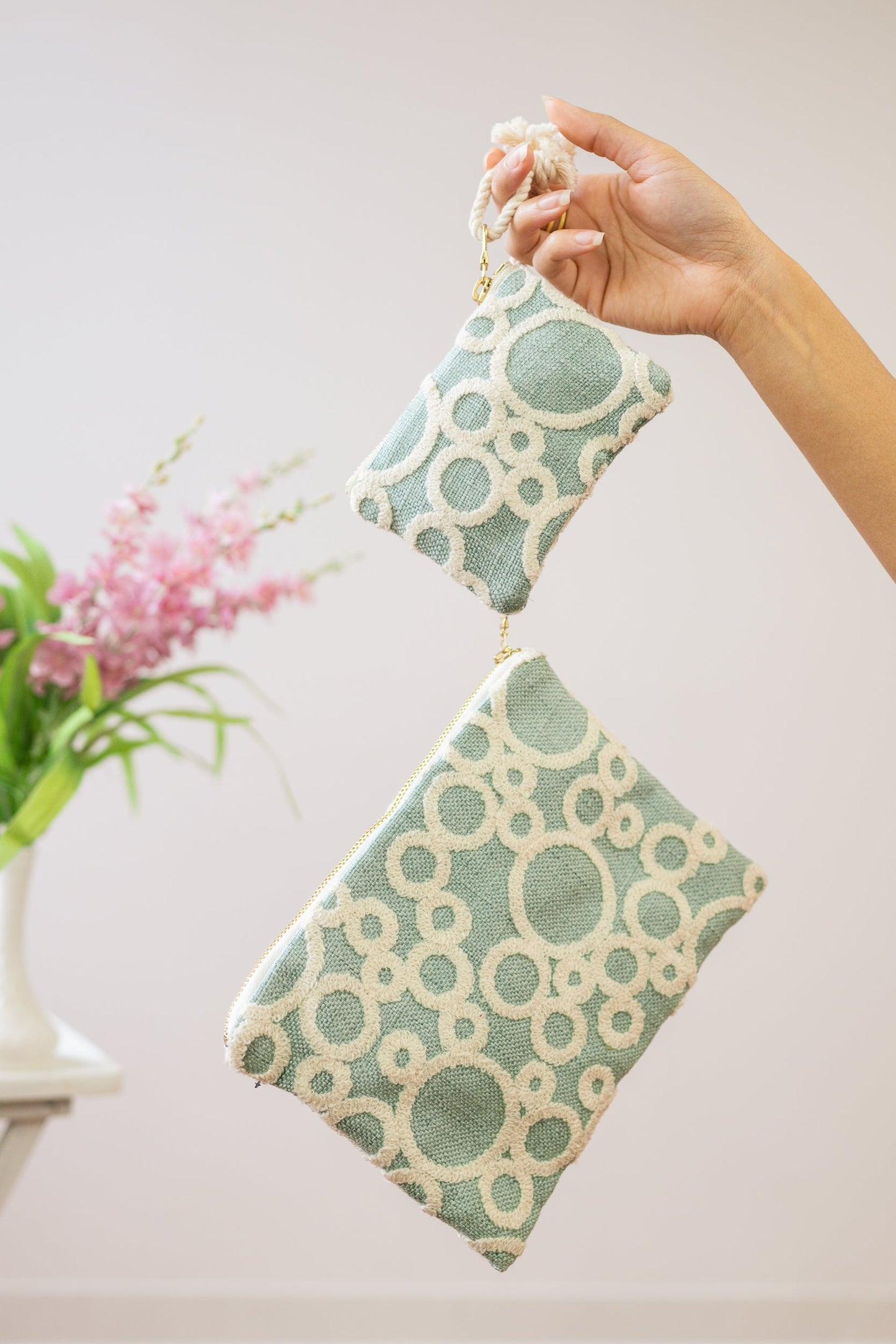 Circle Game Wristlet Purse