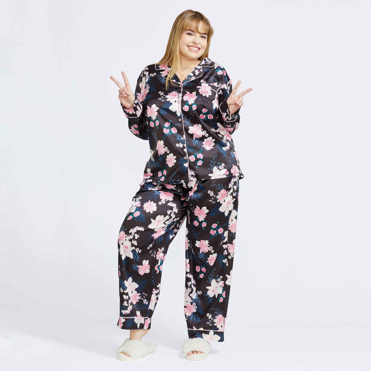 The Satin Sleepover PJ Set