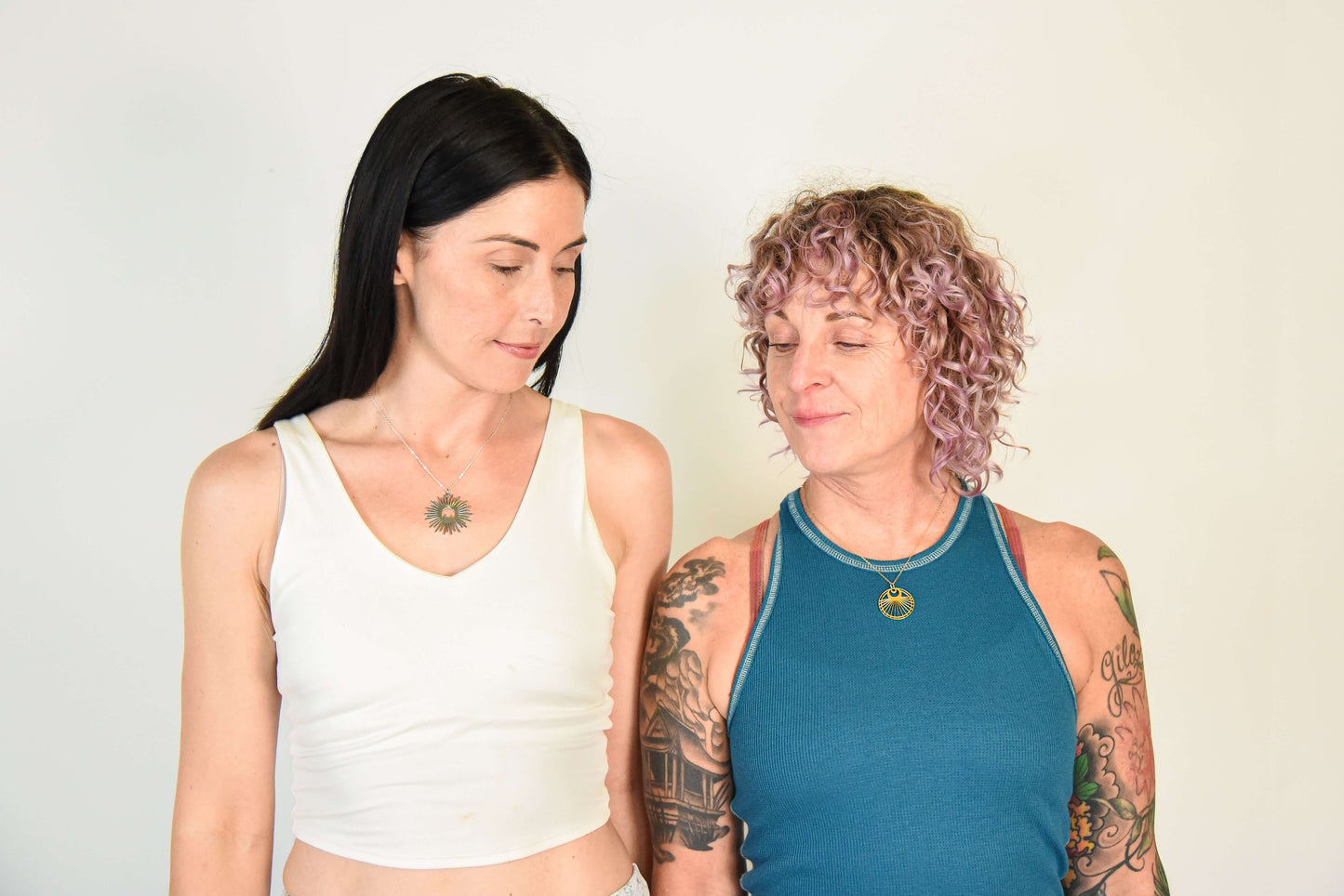 Lunar Radiance Moon Pendant Necklace