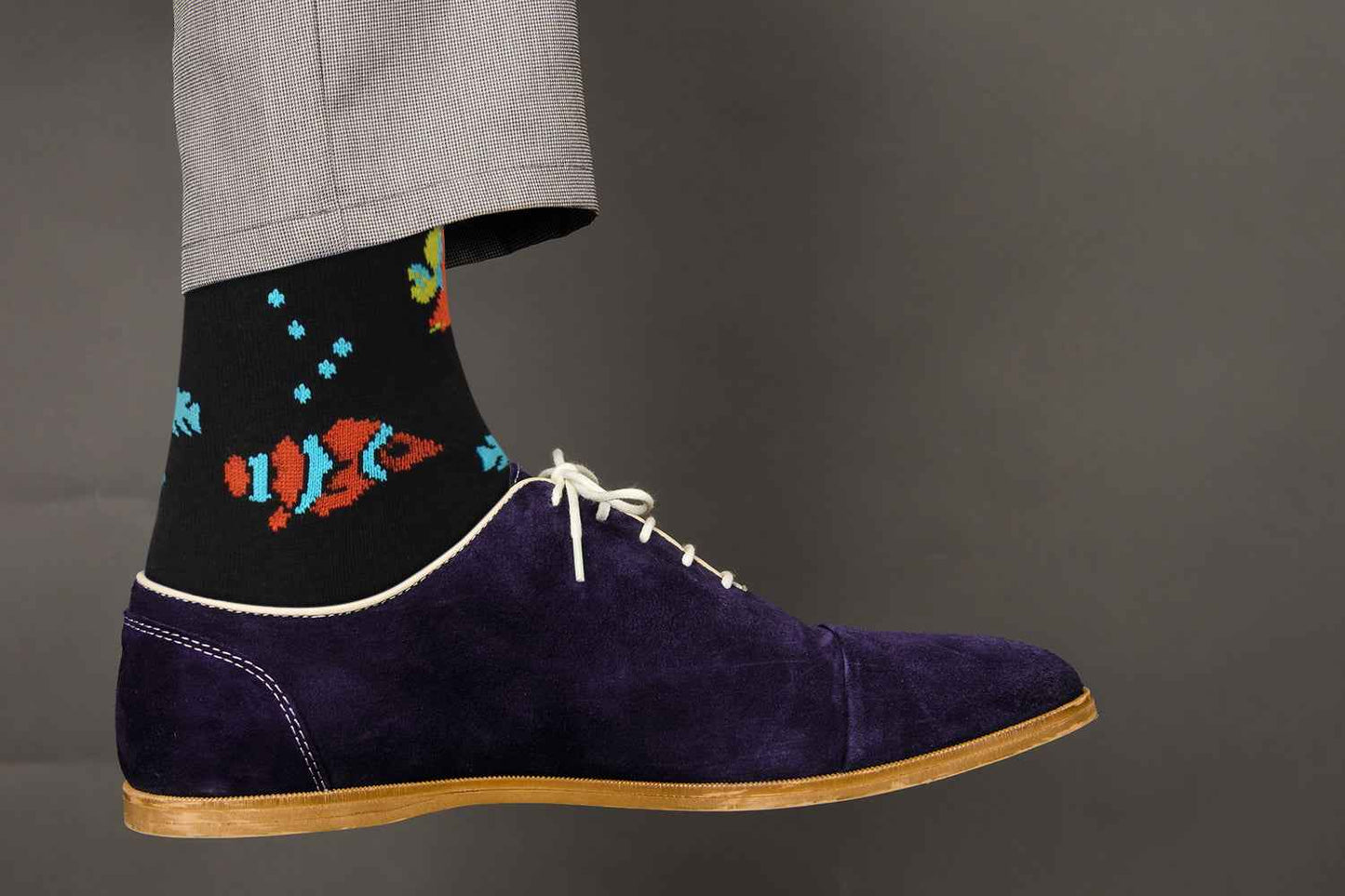 Tropical Fish Socks - Comfy Cotton for Men & Women