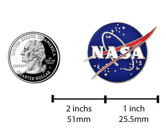 NASA Logo Pin - Astronaut Space Enamel Pin