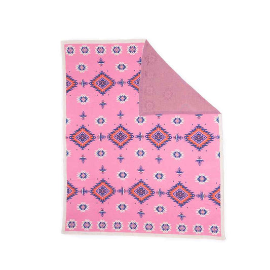 Field of Prairie Roses Throw
