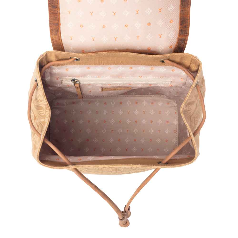 Yellowstone Amber Sienna Drawstring Backpack