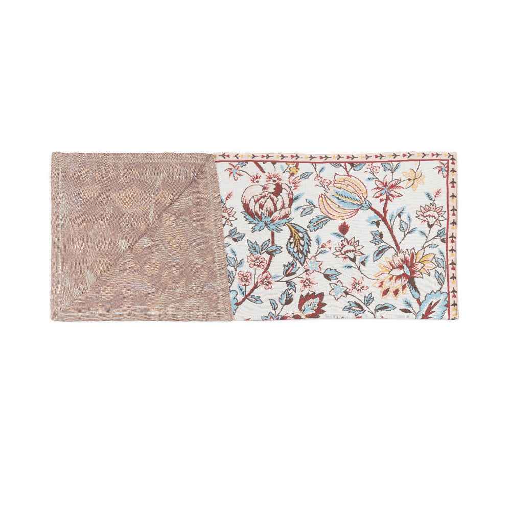 Myra Copper Meadow Floral Throw in Desert Bloom