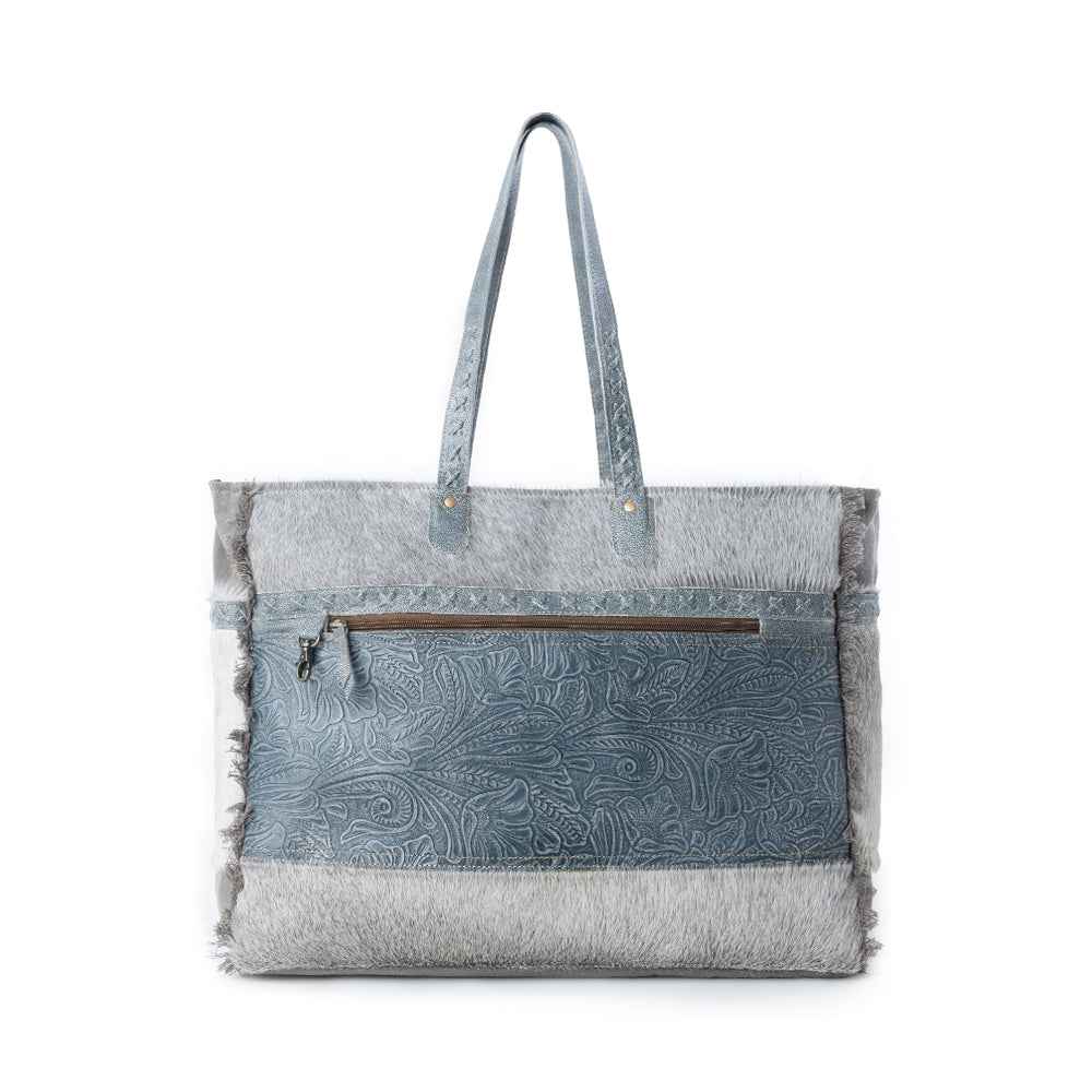 Myra Desert Willow Weekender Bag in Demin Blue