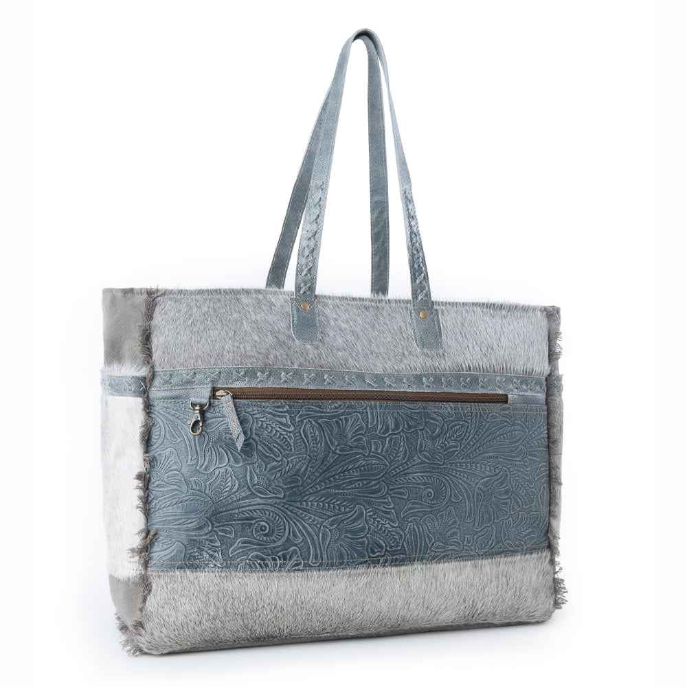 Myra Desert Willow Weekender Bag in Demin Blue