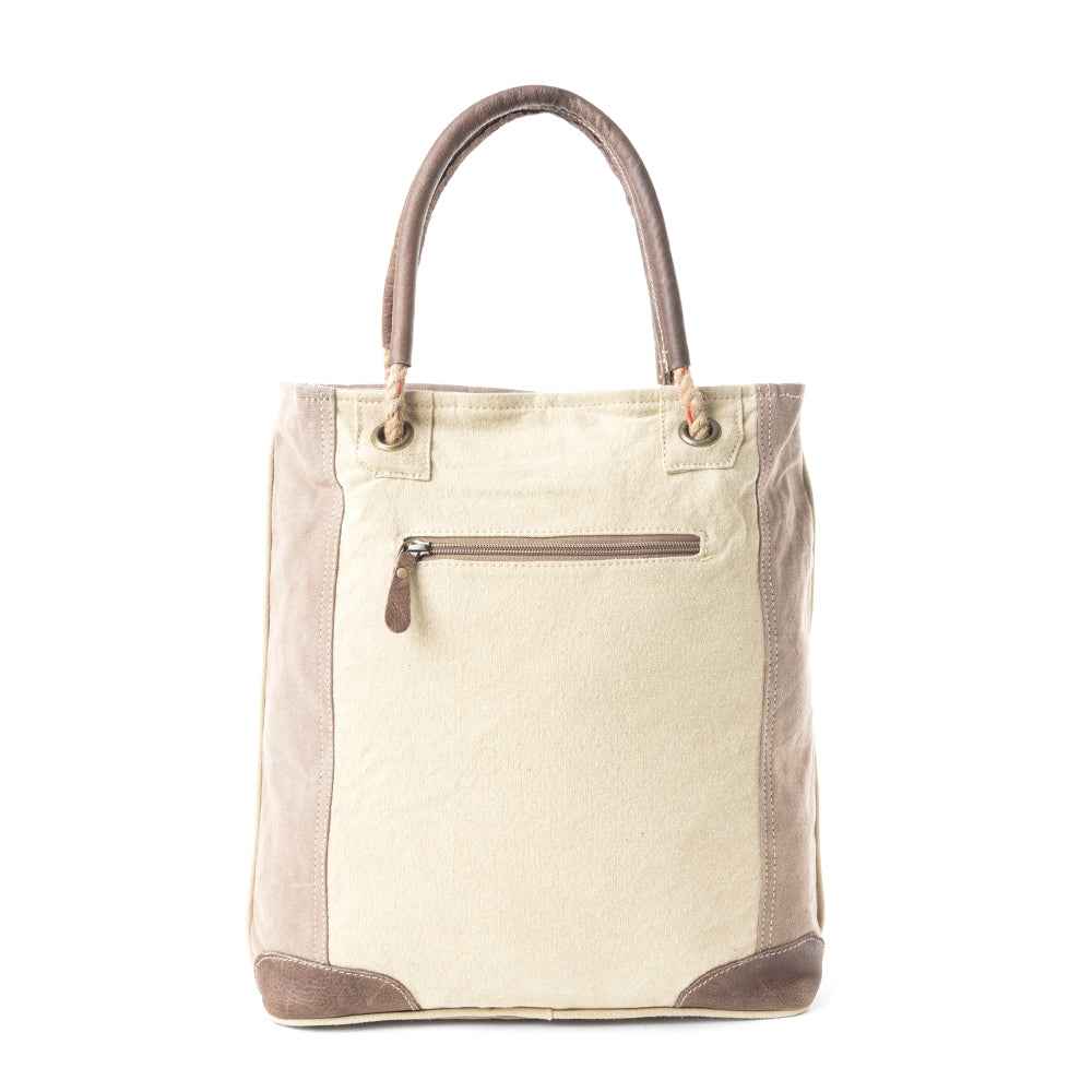 Sepia Aster Tote Bag