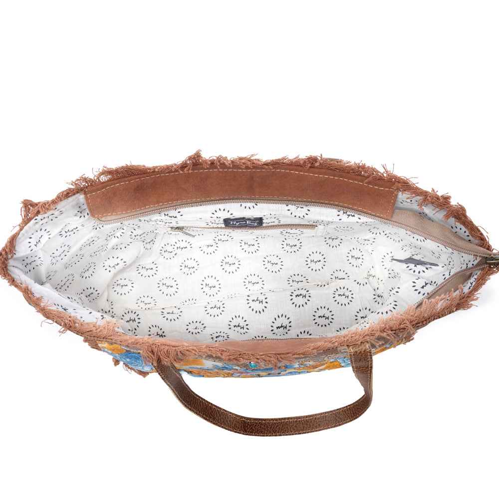 Blue Ridge Blooms Crossbody Bag