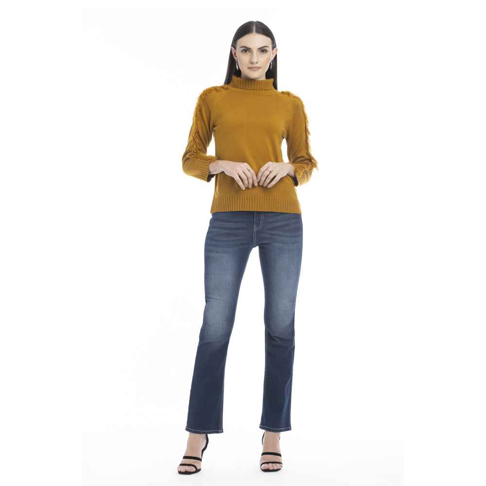Milani Fringe Accent Sweater