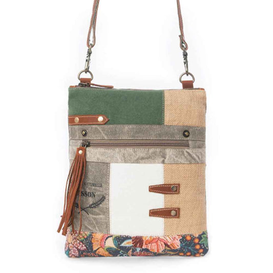 USA Canvas Patch Crossbody Bag