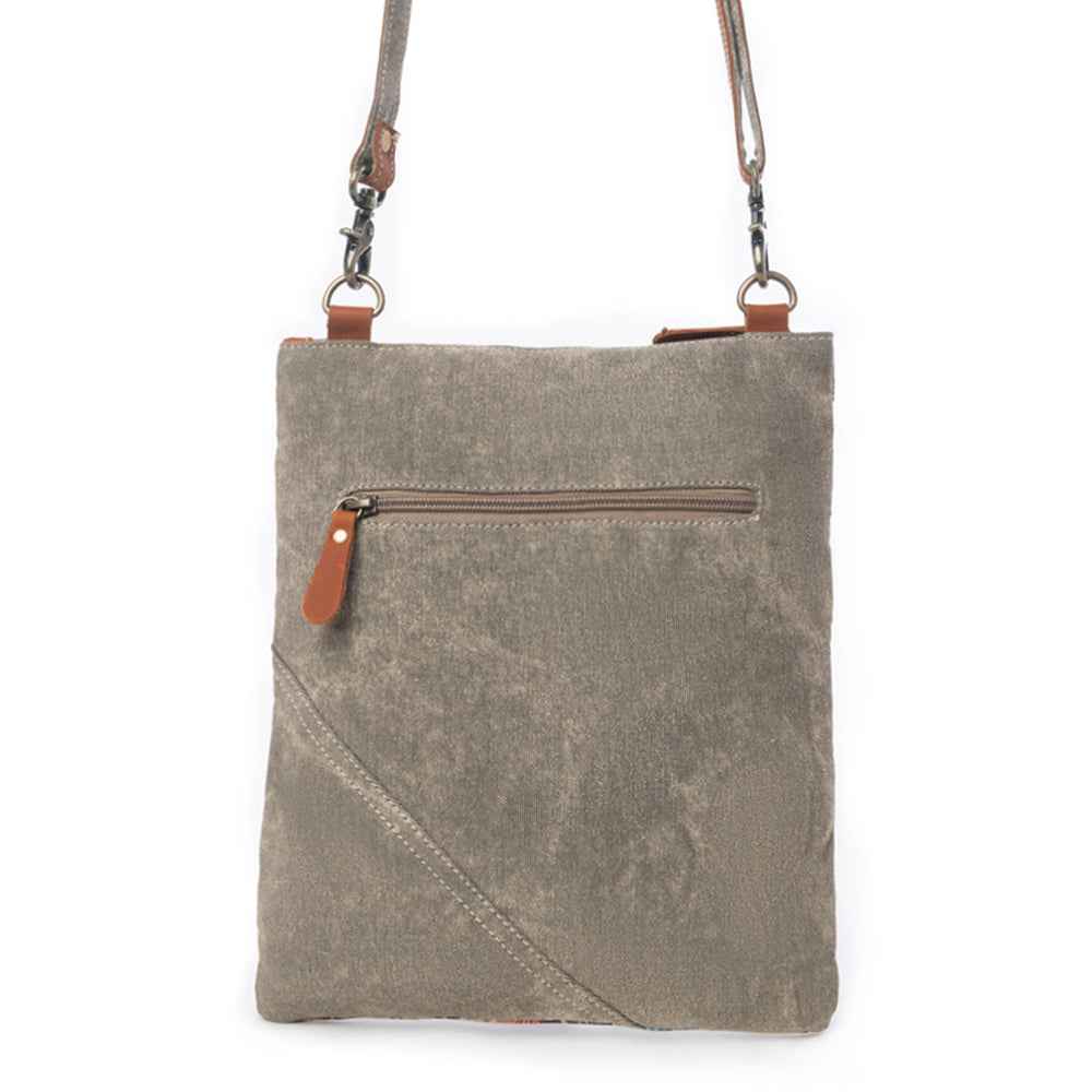USA Canvas Patch Crossbody Bag