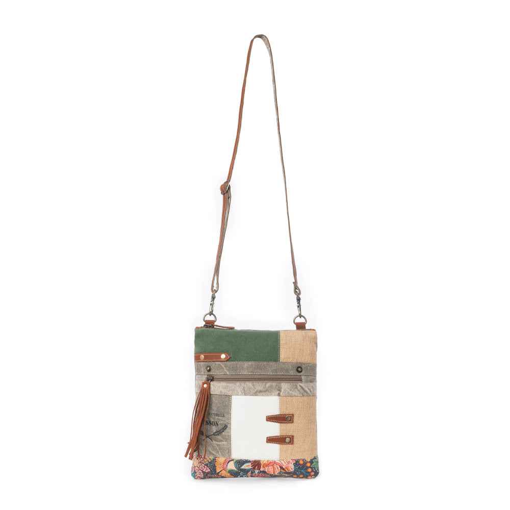 USA Canvas Patch Crossbody Bag