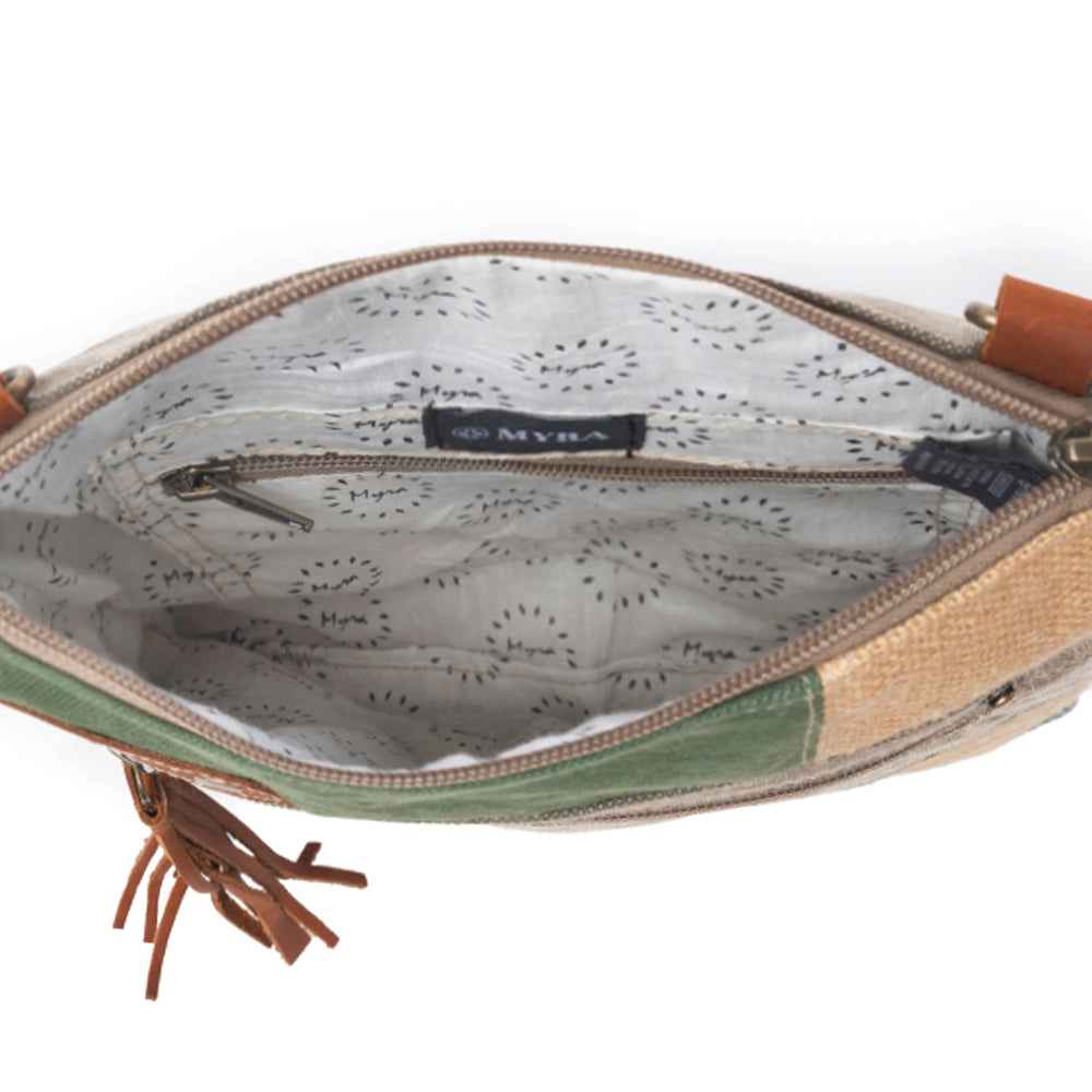 USA Canvas Patch Crossbody Bag