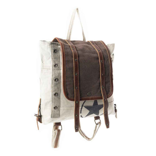 Army Motif Backpack Bag