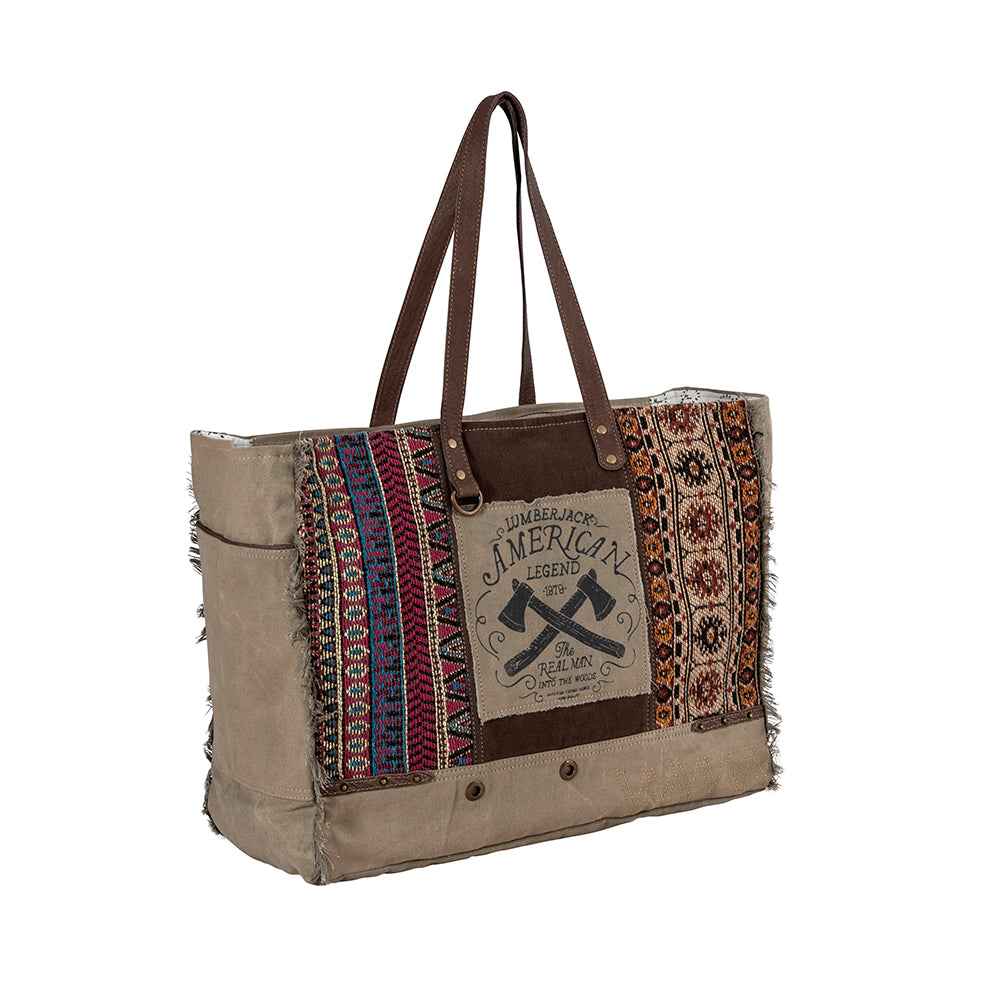 Vintage Journeys Weekender Bag
