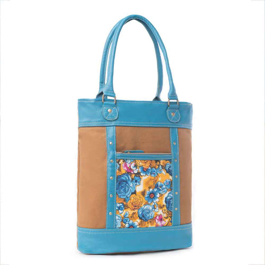 Blue Ridge Blooms Tote Bag