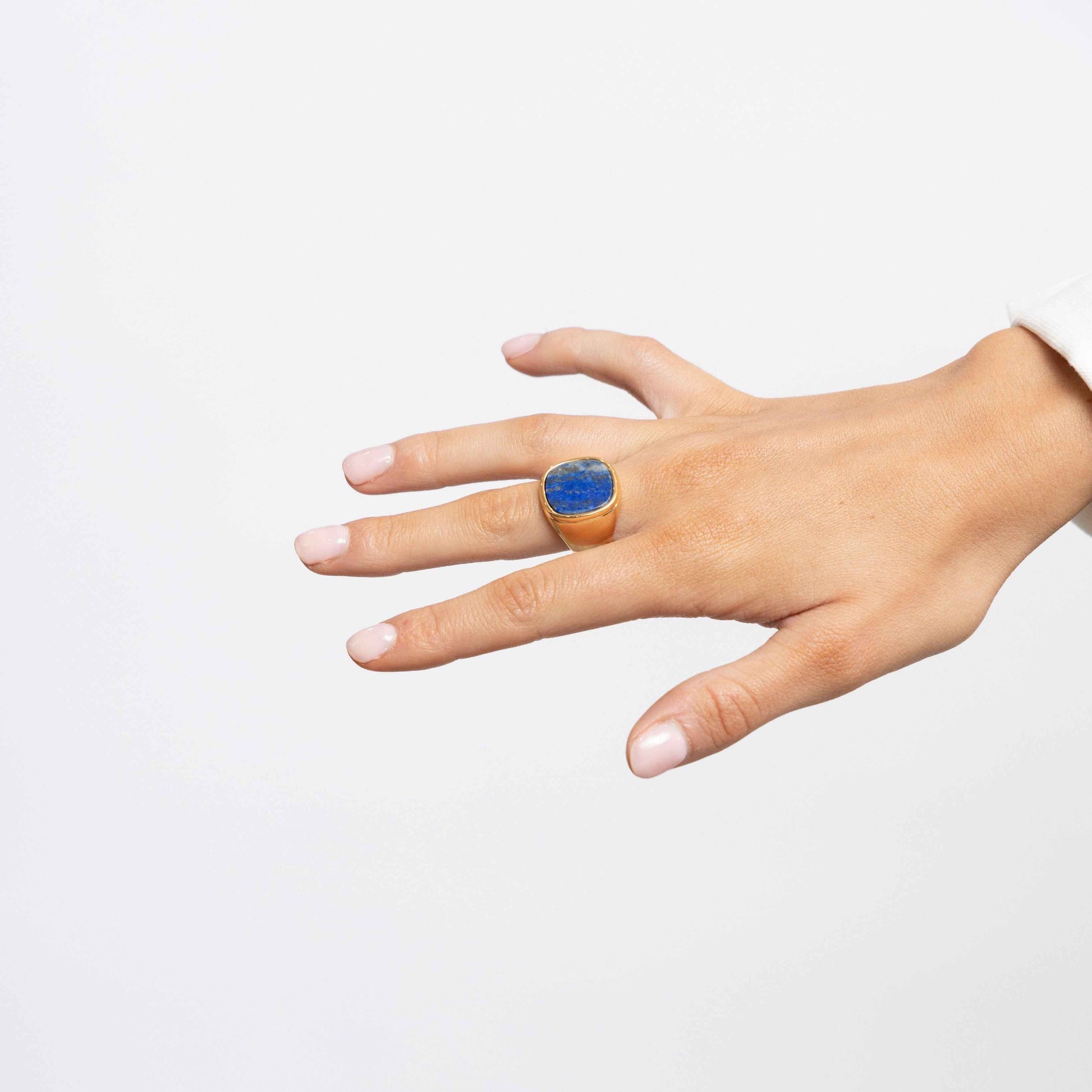 Lapis Lazuli Statement Ring