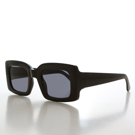 Square Rectangular Block Sunglasses - Skylar