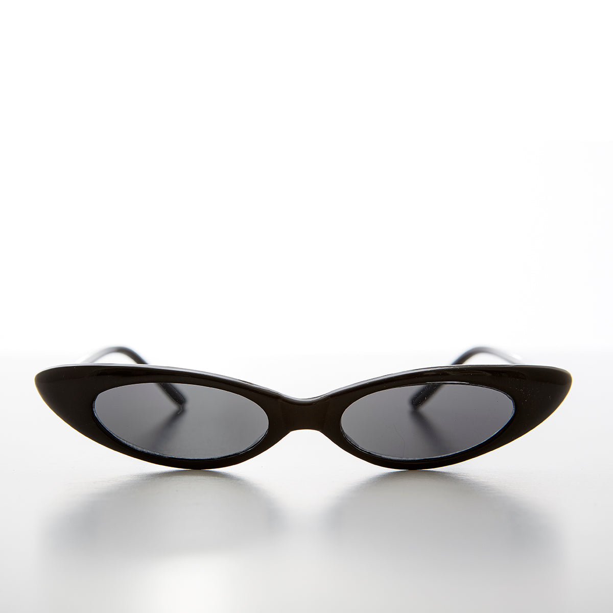 Skinny Punk Rock Cat Eye Sunglass - Slim