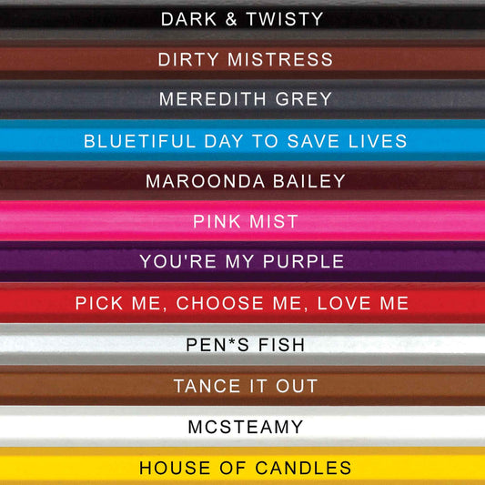 Shades of Anatomy Colored Pencils for Fans of Grey's Anatomy