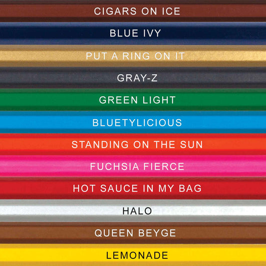 Shades Of Bey Colored Pencils for Fans of Queen Bey