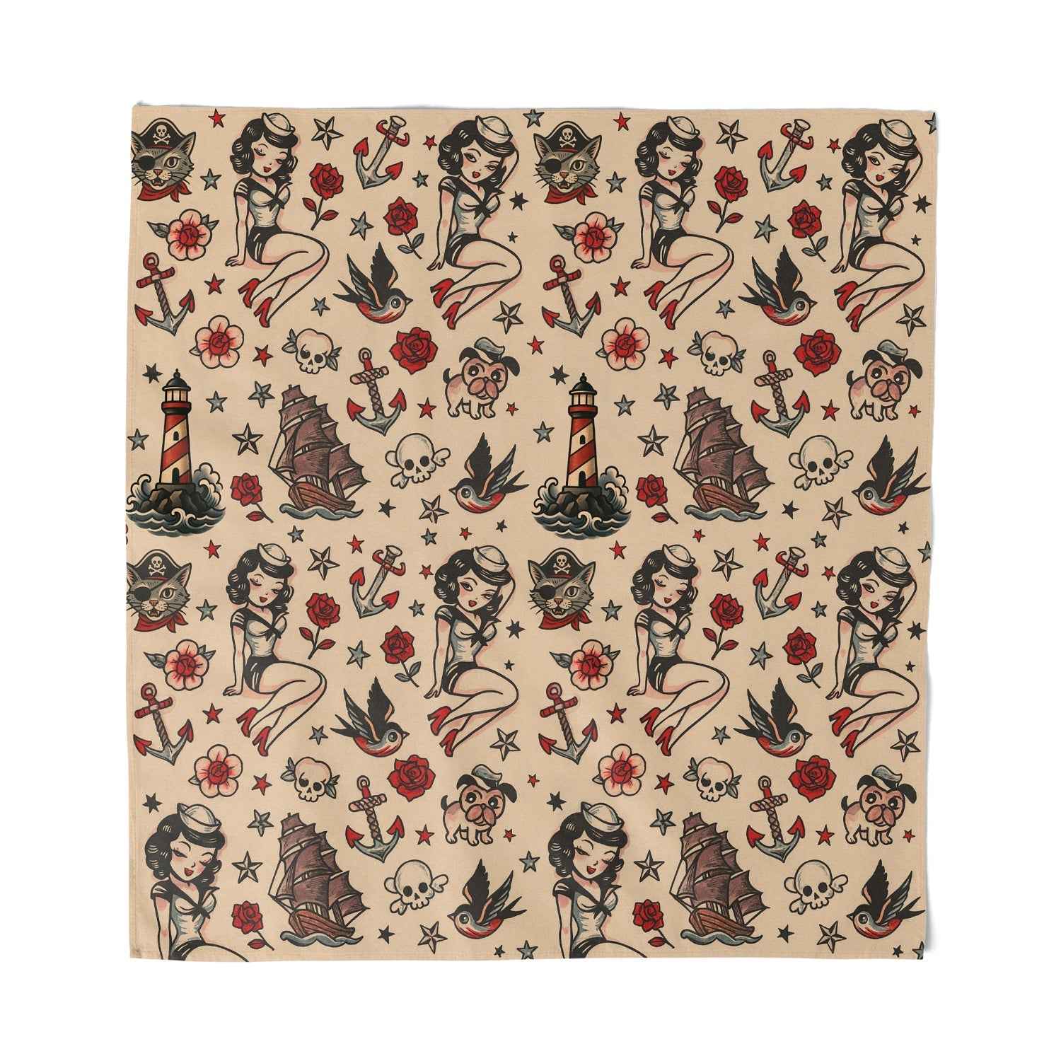 Ships and Pirates Bandana