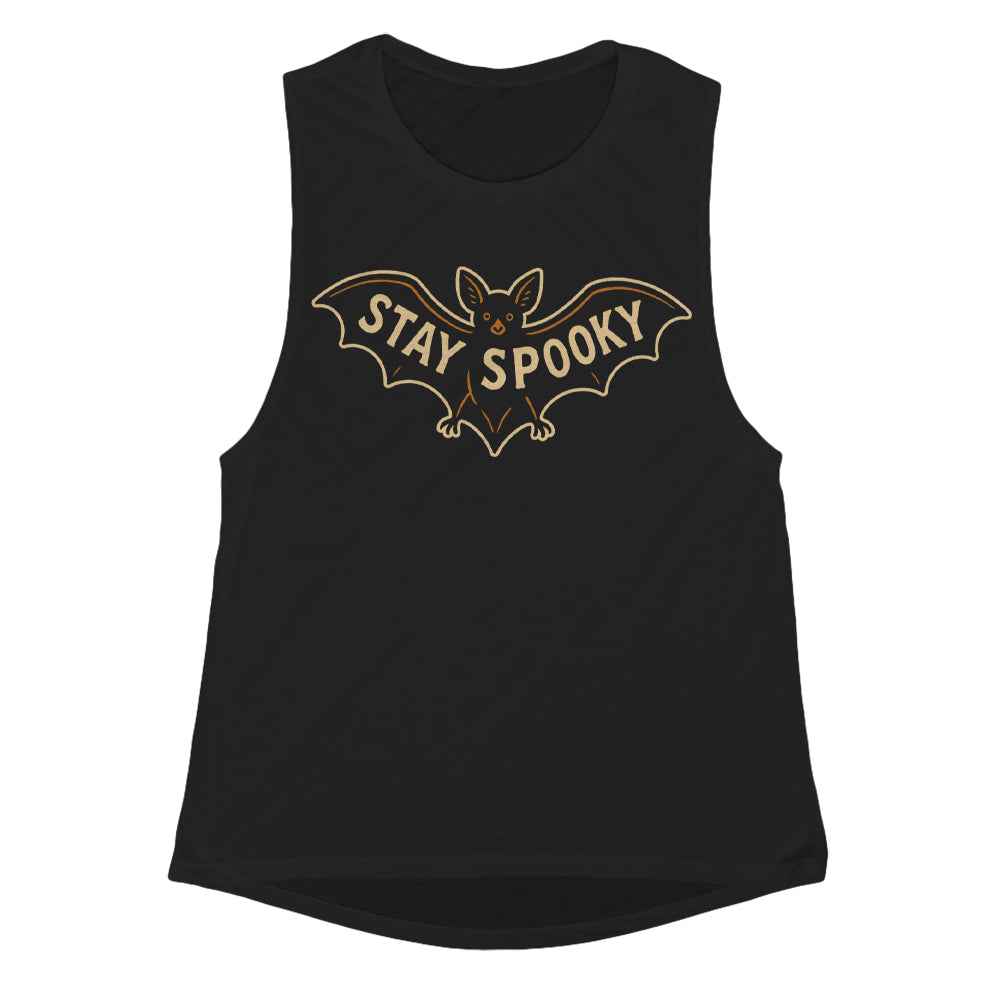 Stay Spooky Bat Girls Tank