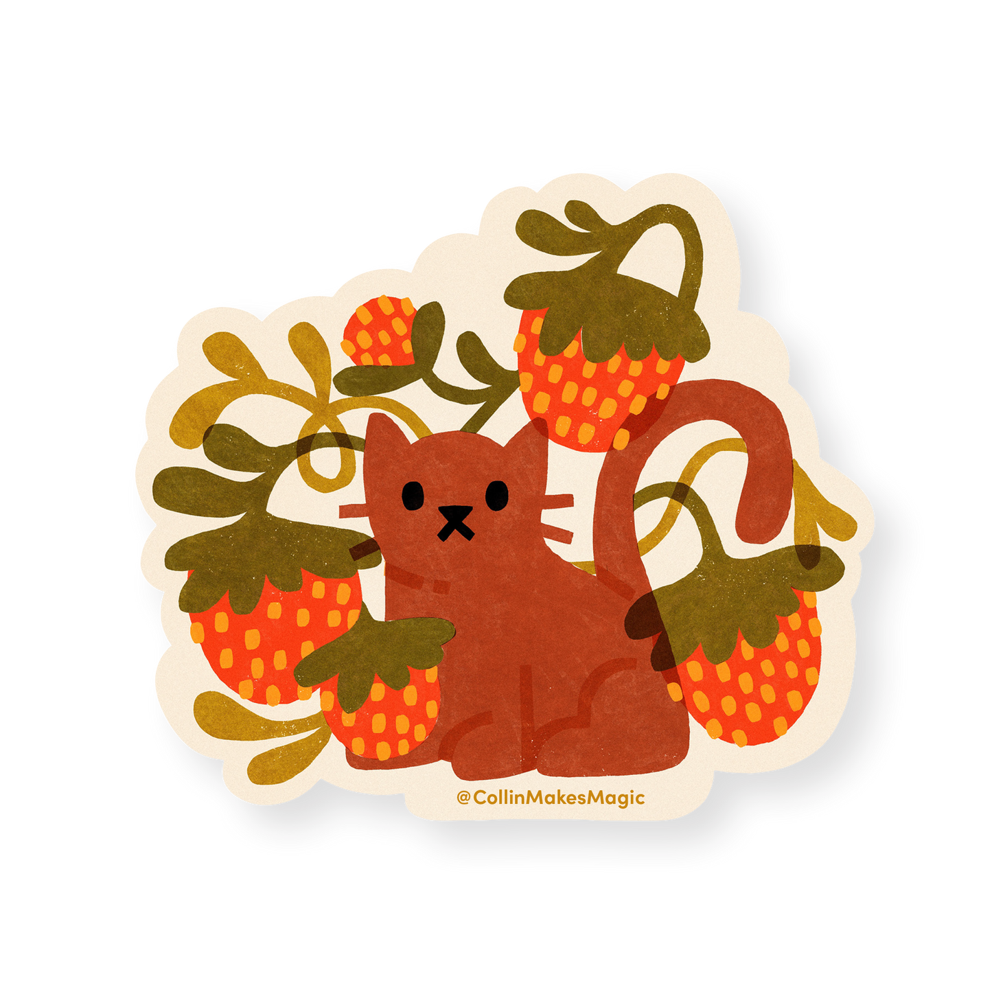 Strawbaby— Vinyl Sticker