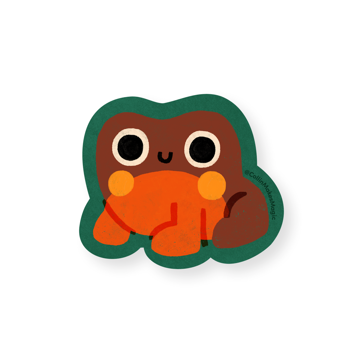 Frog — Vinyl Sticker