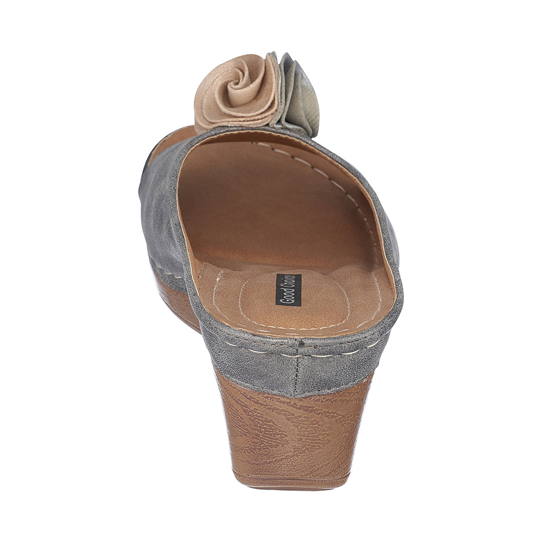 Women's Sydney Pewter Wedge Sandals