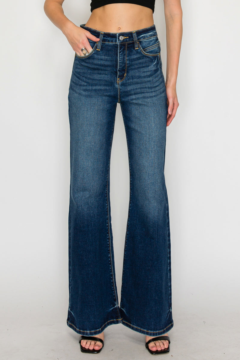 Leilani High Rise  Tummy Control Holly Flare Jeans